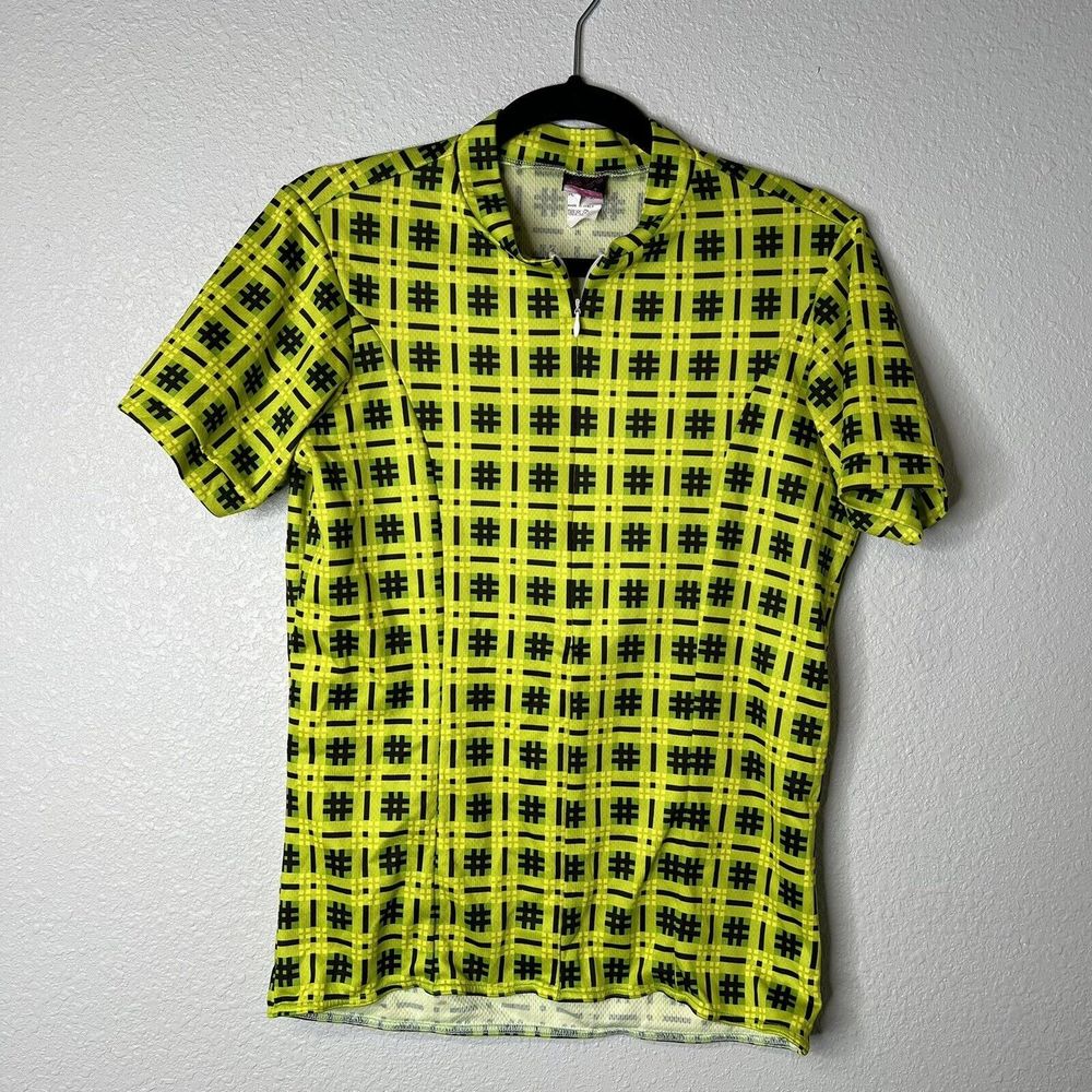 Giordana Cycling Jersey Womens Size XL 13-17 Short Sleeve Shirt Zip ITALY